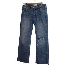 GRLFRND Maran Jeans High Rise Straight leg In Blue